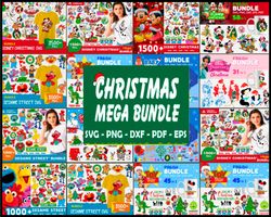 Disney Christmas Mega Bundle, Mickey Svg, Princess Christmas Svg,Christmas Svg, Mickey Christmas Svg, Princess Christmas
