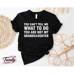 Grandpa Granddaughter Shirt, Funny Grandpa Shirt, Grandpa Gift from Granddaughter, Father's Day Gift,New Grandpa Gift,Fu