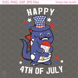 Dinosaur 4th Of July Svg, 4th Of July, American Flag Svg, America Svg, Liberty S