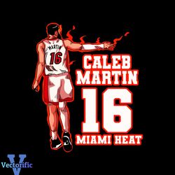 Miami Heat Caleb Martin NBA Player SVG Graphic Design Files