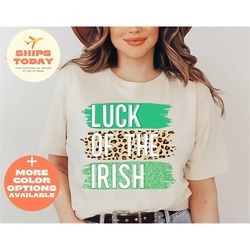 Luck of the Irish T-shirt, Happy Saint Patrick Shirts, St. Patrick's Day Shirts, Irish Day Tee, St. Patty's Day Gift, Ir