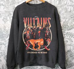 Retro Disney Villains Group Sweatshirt / Scar E