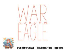 Auburn Tigers War Eagle Officially Licensed png, digital download copy