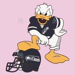 Donald Duck Seattle Seahawks Svg, Sport Svg, Seattle Seahawks Football Team Svg,