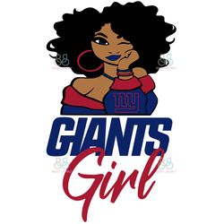 Giants Girl Svg, Giants Logo Svg, NFL Girls Svg, Football Svg, NFL Football Svg