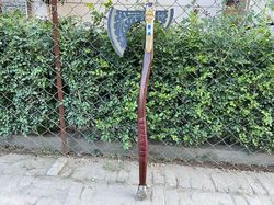 custom handmade leviathan axe | god of war axe | viking axe| kratos axe| hatchet