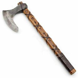 CUSTOM HAND FORGED CARBON STEEL AXE HEAD This superb design Axe head is hand fo