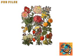 Aesthetic Cottagecore Vintage Flowers Botanical png, digital download copy