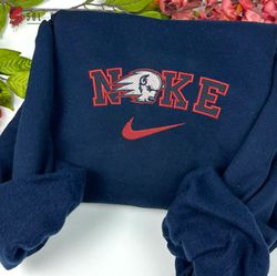 Nike Utah Tech Trailblazers Embroidered Crewneck, NCAA Embroidered Sweater, Utah Tech Trailblazers Hoodie, Unisex Shirts