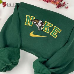 Nike Siena Saints Embroidered Crewneck, NCAA Embroidered Sweater, Siena Saints Hoodie, Unisex Shirts