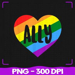 LGBTQ Ally Png, Gay Pride Men Women Children Png, LGBT Png, Sublimation, PNG Files, Sublimation PNG