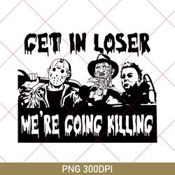 Vintage The Boys Of Fall PNG, Jason Voorhees PNG, Horror Movie Killers PNG, Scream PNG, Freddy Kruger PNG, Michael Myers