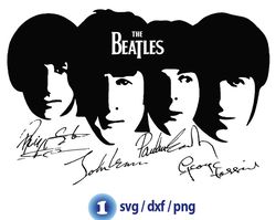 The Beatles svg, The Beatles for cricut, The Beatles png files