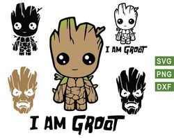 Baby Groot svg, guardians of the galaxy svg for cricut