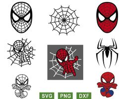 Spiderman svg, marvel svg, avengers svg for cricut, png files