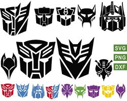 Transformers svg, optimus prime svg, autobots svg, decepticons svg