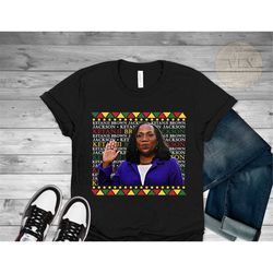 Ketanji Brown Jackson African Shirt, Black Owned Clothing, First Black Woman on Supreme Court, Scotus 2022, KBJ Feminist