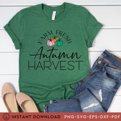 Farm Fresh Autumn Harvest Shirt Design, Autumns Te