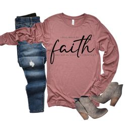 Walk By Faith Tee, Bible Verse for shirt, Bible Ve