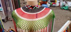 MAASAI WEDDING NECKLACE(KENYAN FLAG)