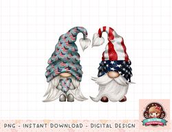 4th of July Gnomies For Proud Veteran - Two Patriotic Gnomes png, instant download, digital print