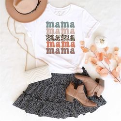 Leopard Print Mama Shirt, Cheetah Mama Shirt for Mother's Day, Gifts for Mom, Cute Mama Gift for Mothers Day, Mama T Shi
