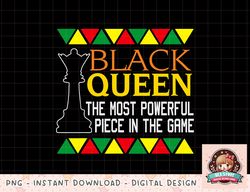 BLACK QUEEN Most Powerful Chess African American History png, instant download, digital print