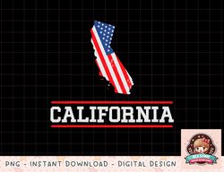 California US Flag - US State California Souvenir png, instant download, digital print