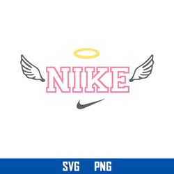 Nike x Cupid Svg, Logo Nike Svg, Cupid Svg, Fashion Brand Logo Svg, Love Svg, Png Digital File