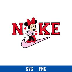 Nike Minnie Love Svg, Nike Minnie Mouse Logo Svg, Nike Logo Svg, Minnie Svg, Png Digital File