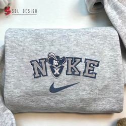 Nike Xavier Musketeers Embroidered Crewneck, NCAA Embroidered Sweater, Xavier Musketeers Hoodie, Unisex Shirts
