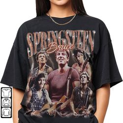 Bruce Springsteen Merch Long Sleeve T-Shirt - Top