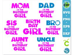 Birthday Boss Baby Girl Family SVG Bundle | Boss Baby Birthday Girl svg, Birthday Girl png, Boss Baby Girl shirt png svg