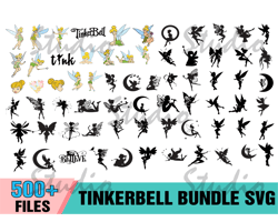500 Tinkerbell Bundle SVG, Disney Svg, Tinkerbell Svg,Birthday girl,cutfiles,Tumblers design,fairies,Tinkerbell svg,tink