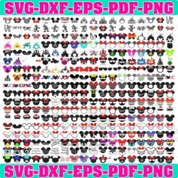 Disney SVG Mega Bundle, svg, png, dxf, eps Instant Dig
