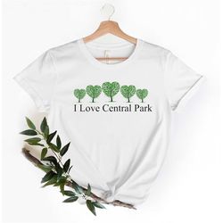 I Love Central Park shirt,Central Park Vintage 90's 80's T shirt, Central Park NY Vintage, Centra Park New York, i love