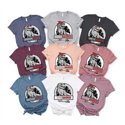 Dinosaur Family Shirt, Saurus Shirt, Mama Saurus Shirt, Daddy Saurus Shirt, Kid Saurus Shirt, Family Matching Shirt, Sau