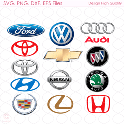 Car Brand Logo Svg, Audi Logo Svg, Lexus Logo Svg, Honda Logo Svg