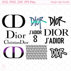 Dior Logo Svg, Dior Bundle Svg, Christian Dior Svg, Logo Svg