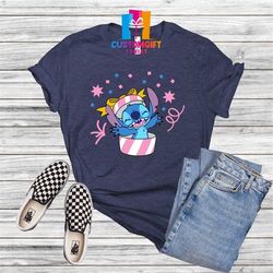 Stitch T-shirt, Disney Stitch Shirt, Surprise Shirt, Disney Cute Shirt, Disney Lover Shirt, Kids Shirt, Happy Shirt, Uni