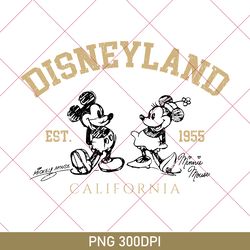 Retro Disneyland PNG, Retro Mickey Est 1955 PNG, Disneyland PNG, 2022 Family Vacation PNG, Magic Kingdom, Disney Family
