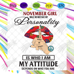 November Girl Svg, Birthday Svg, November Birthday Svg, Born In November, November Woman Svg, Birthday Girl Svg, Birthda