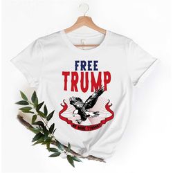 Trump Flag Shirt, 2024 Trump Shirt, Republican T Shirt, Voting Shirt, MAGA Ladies Shirt, MAGA 2024, Trump Election Tee,