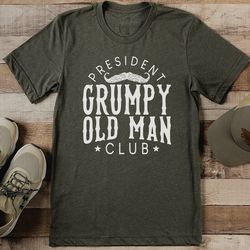 president grumpy old man club tee