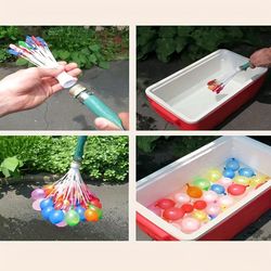 111pcs A Set Of Quick Filling Balloons For Summer