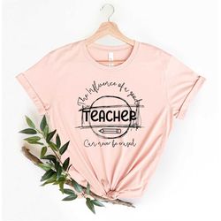Teacher Shirt, Influencer Shirts, Good Teacher Tee, Appreciation T-shirt, Back To School Tshirt, New Teacher Gift, Women
