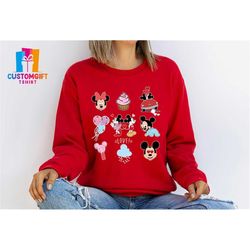 Love Sweatshirt, Disney Sweatshirt, Couple Shirt, Mickey Mouse Shirt, Valentines Day Shirt, Lover Sweatshirts, Minnie Mo