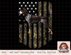 Camo American Flag Bluetick Coonhound 4th Of July USA png, instant download, digital print