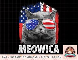 Cat 4th of July Shirts Meowica Merica Men USA American Flag png, instant download, digital print