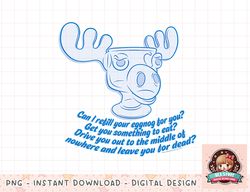 Christmas Vacation Moose Mug Refill png, instant download, digital print